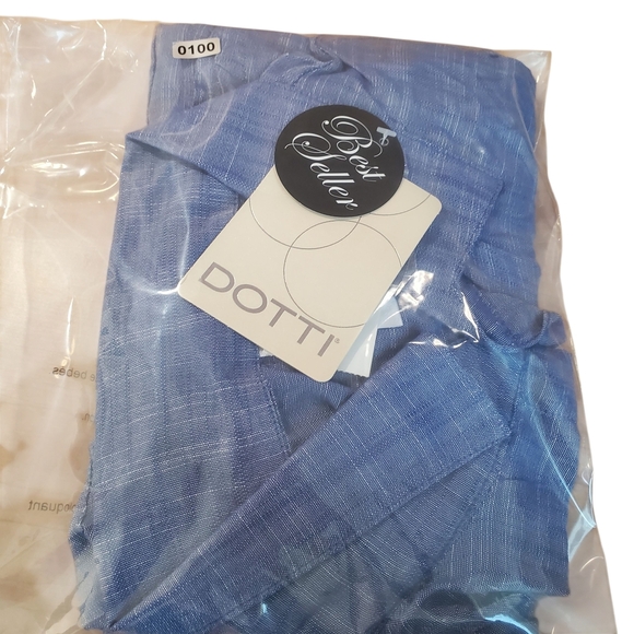 Dotti Lightweight Tunic / Cover-Up. Blue. LG. H100 - Picture 8 of 9